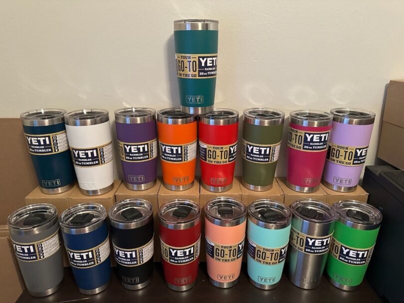 Buy Yeti Rambler Tumbler Pallets – Bulk Lot of Premium Yeti Tumblers with Free U.S. Shipping