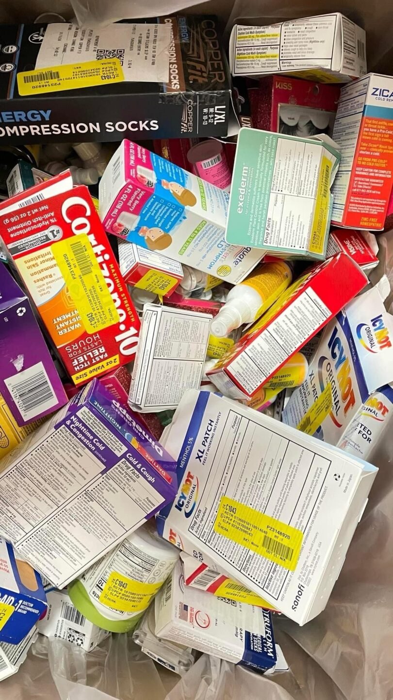 Buy OTC Medicine Pallets – Bulk Lot of Assorted OTC Medications with Free U.S. Shipping