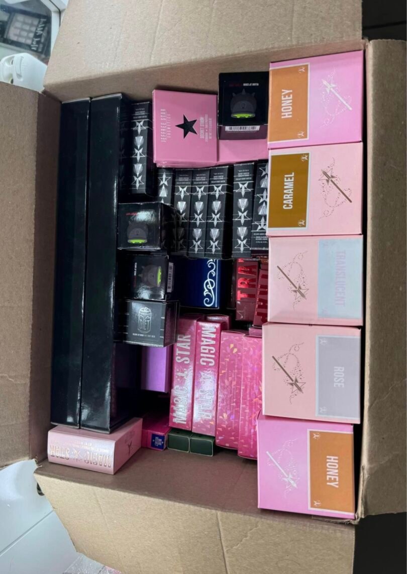 Buy Jeffree Star Cosmetics Pallet – Bulk Lot of Assorted High-End Cosmetic Products with Free U.S. Shipping
